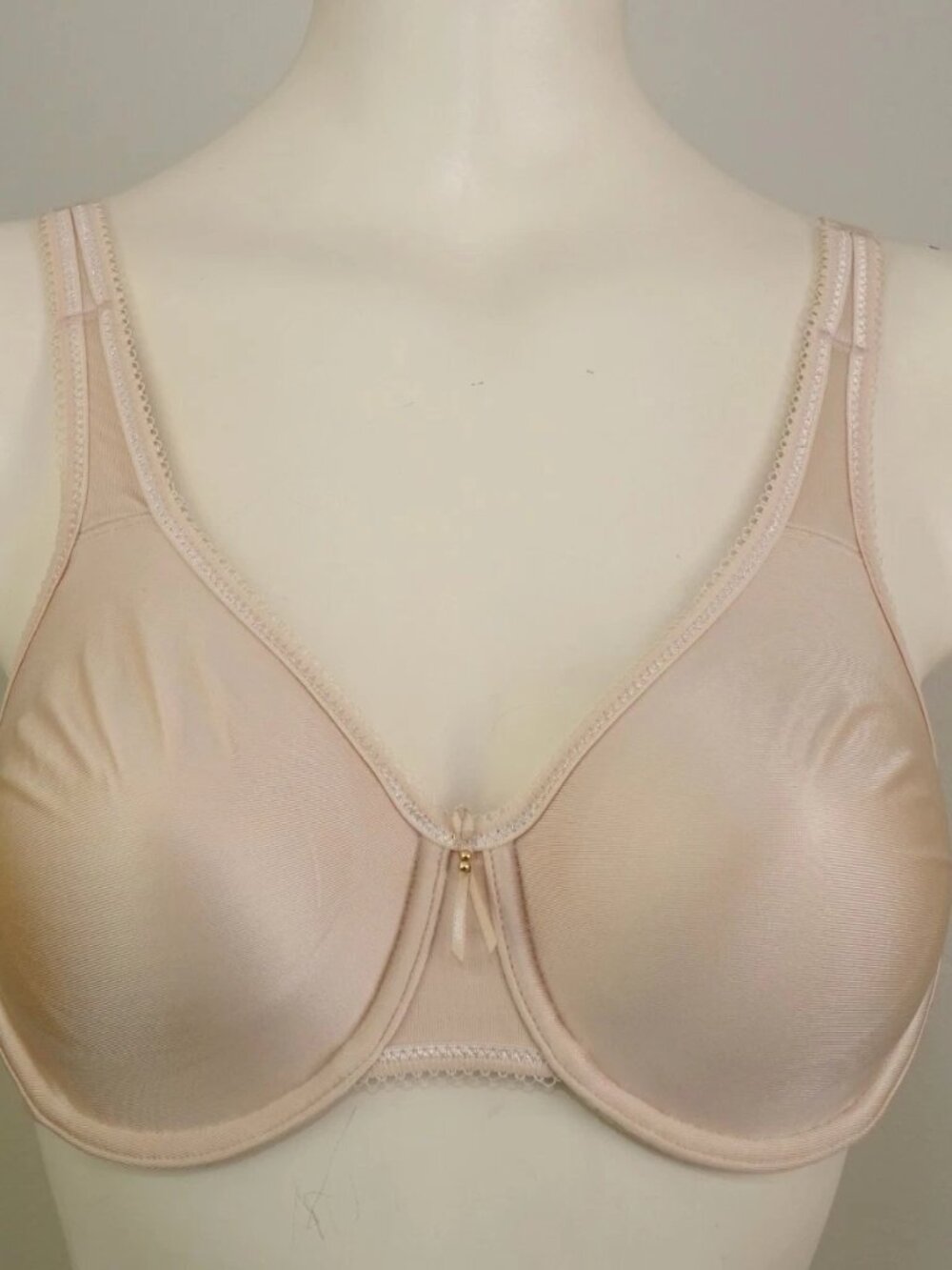 WACOAL 855192 BALLET SLIPPER PINK Basic Beauty Full Coverage UW Bra 40DDD